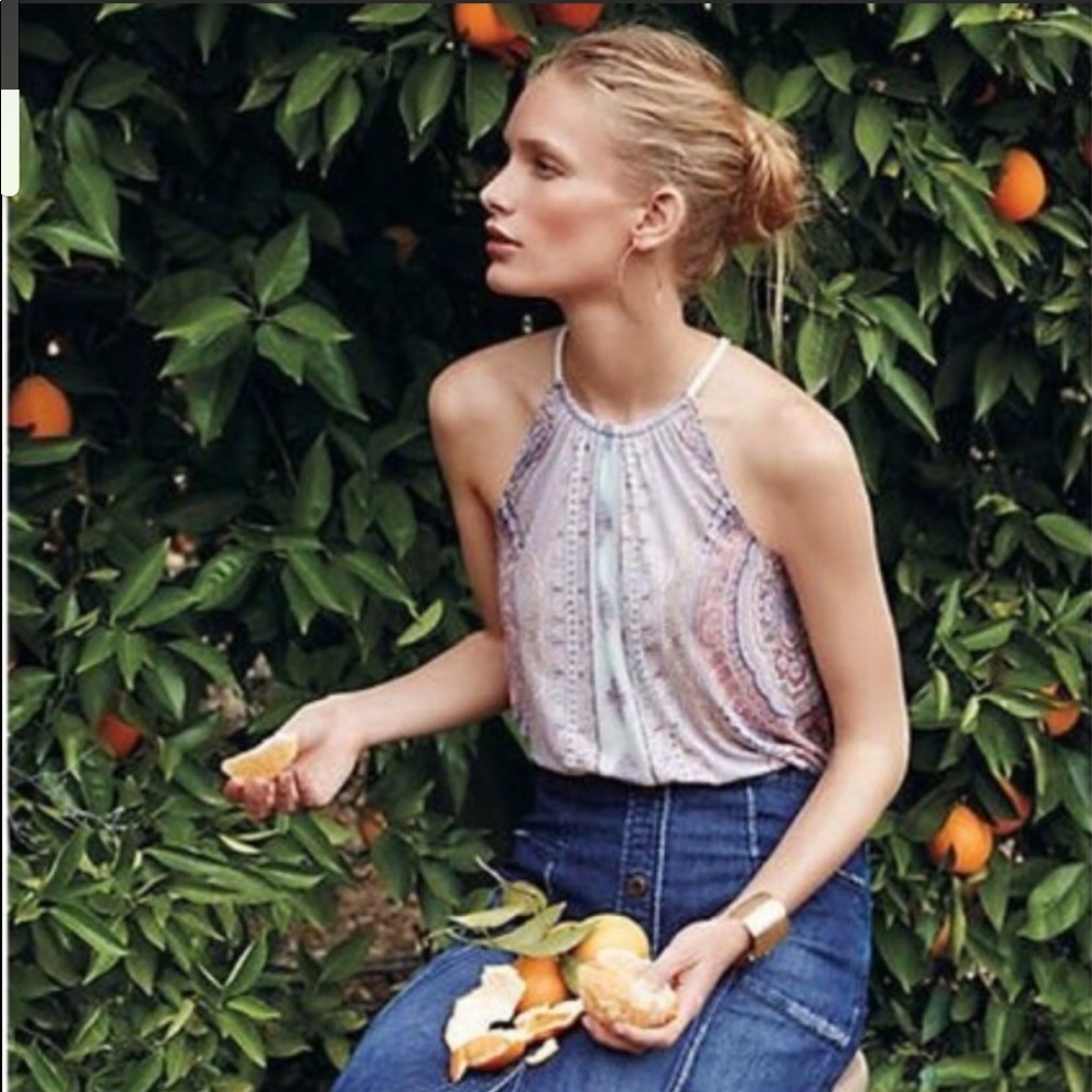 Anthropologie Sorin Halter Top Deletta Size XS